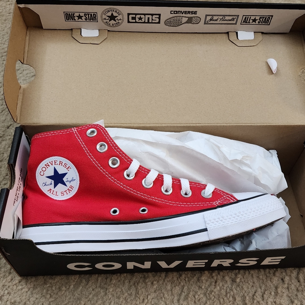 NIB Red Converse